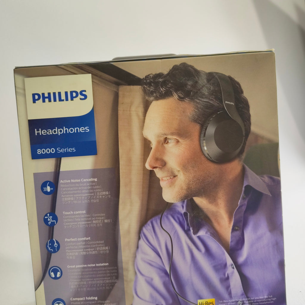 Philips TAH8505 (8000 Series) Black Wireless