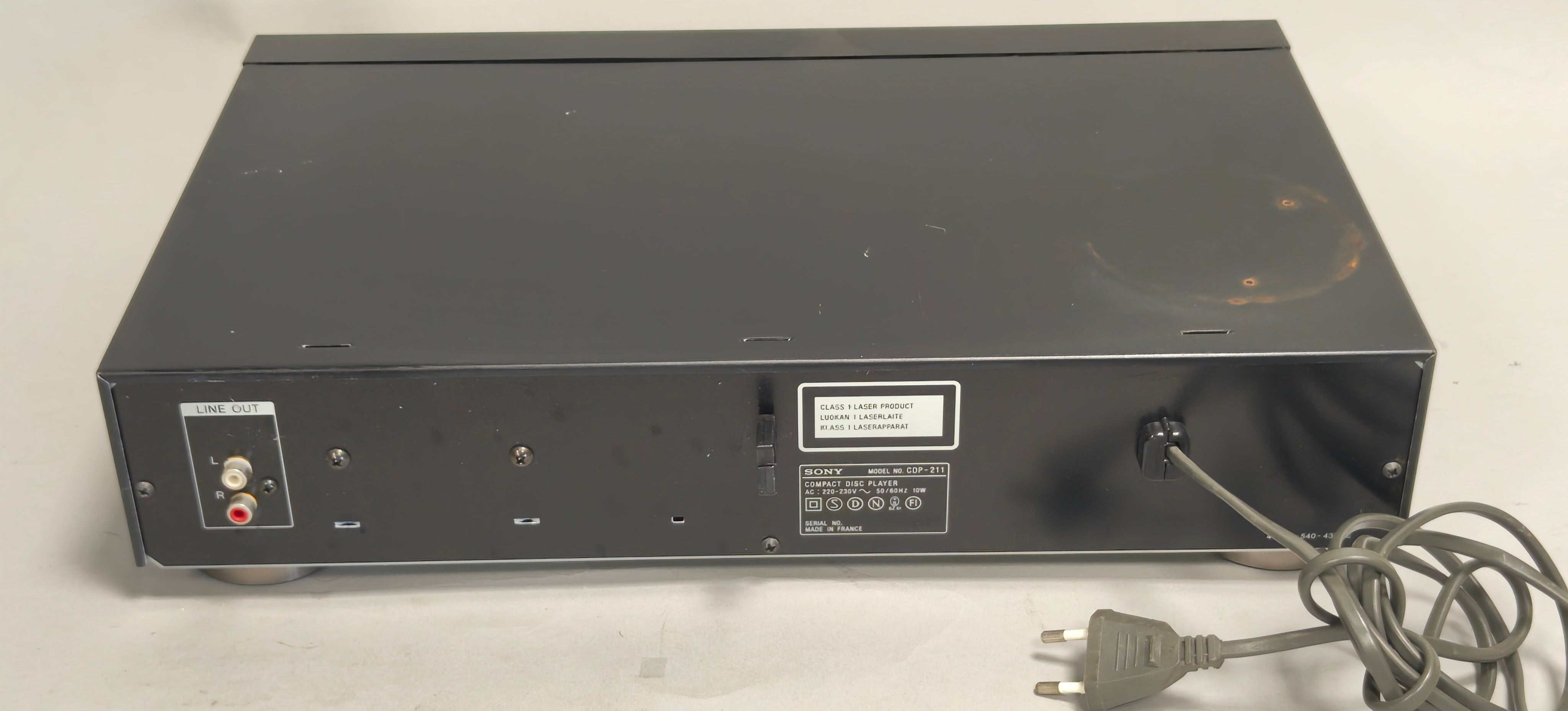 Sony CDP-211 Compact Disc Player