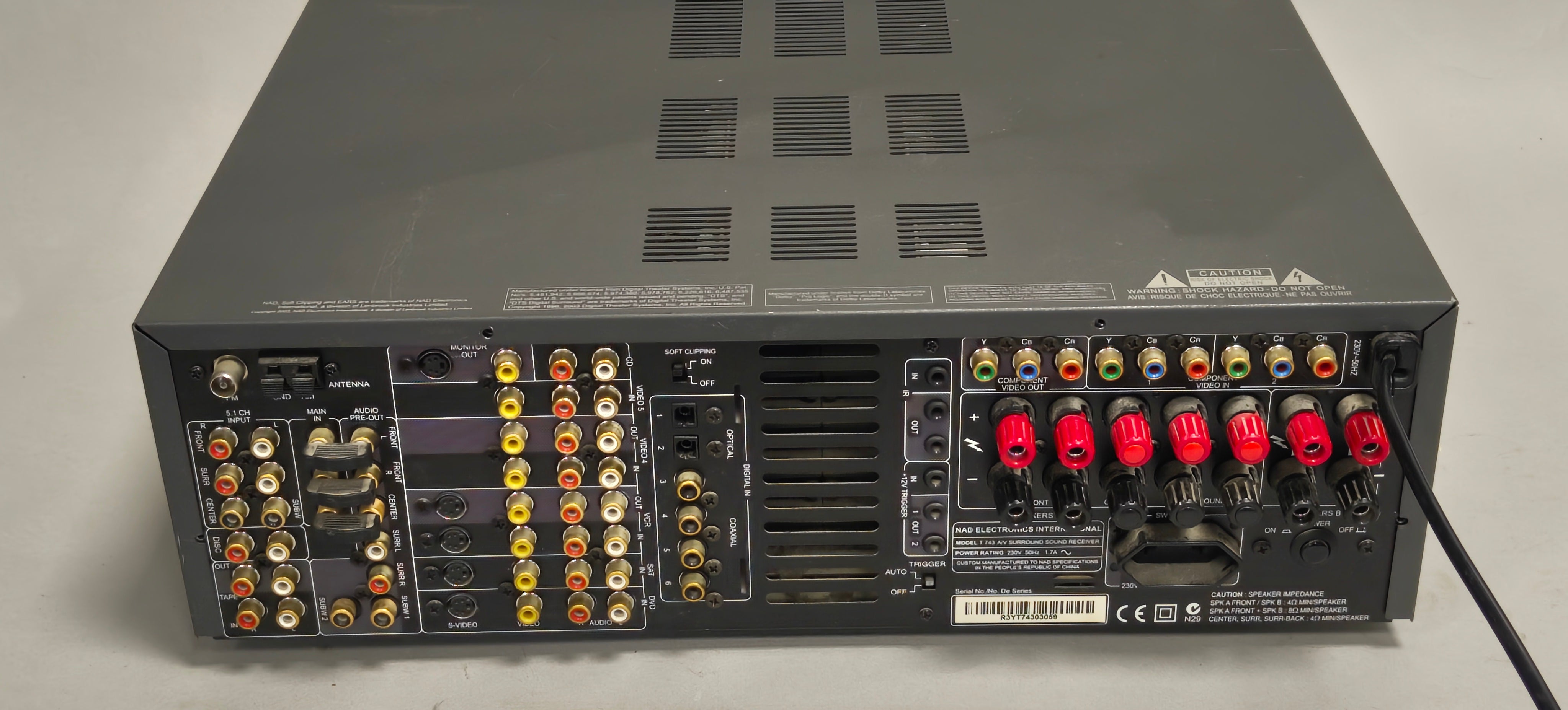 NAD T743 AV Surround Sound Receiver