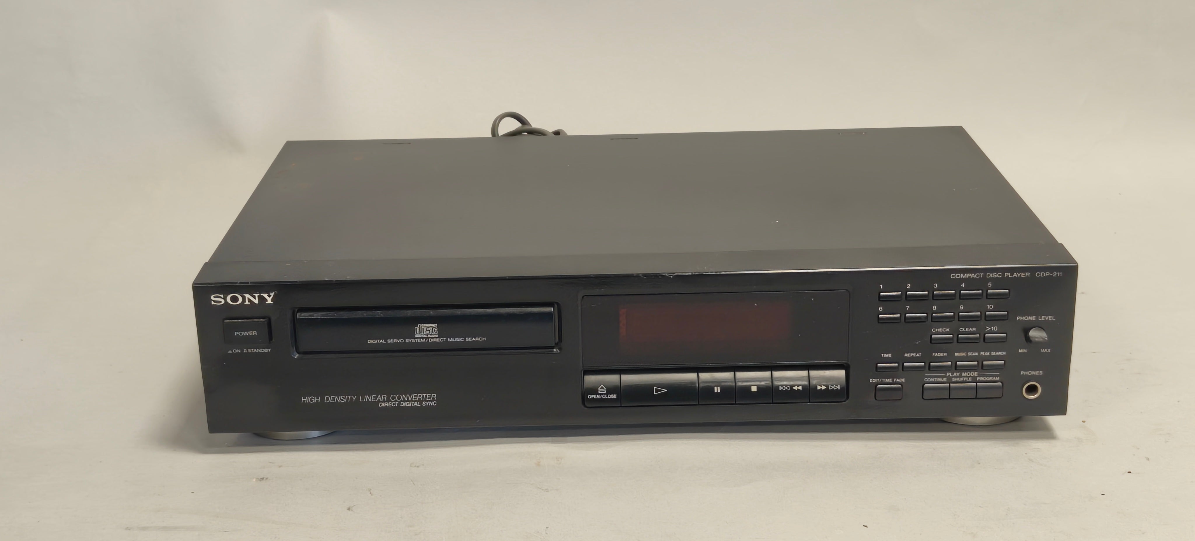 Sony CDP-211 Compact Disc Player