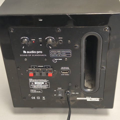 Audio Pro Addon Three Active Subwoofer