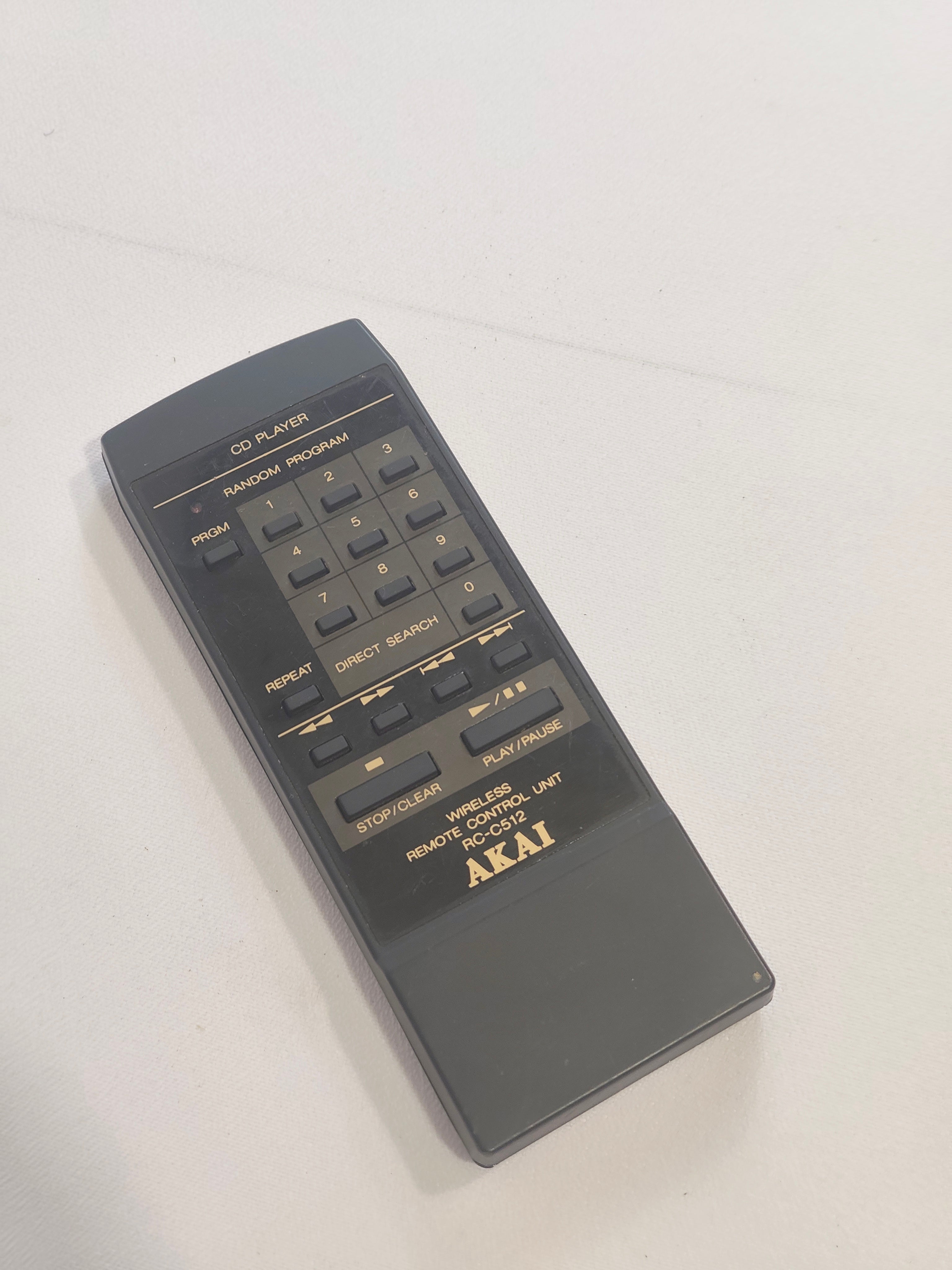 Originalus AKAI RC-CS12 CD grotuvo nuotolinio valdymo pultas