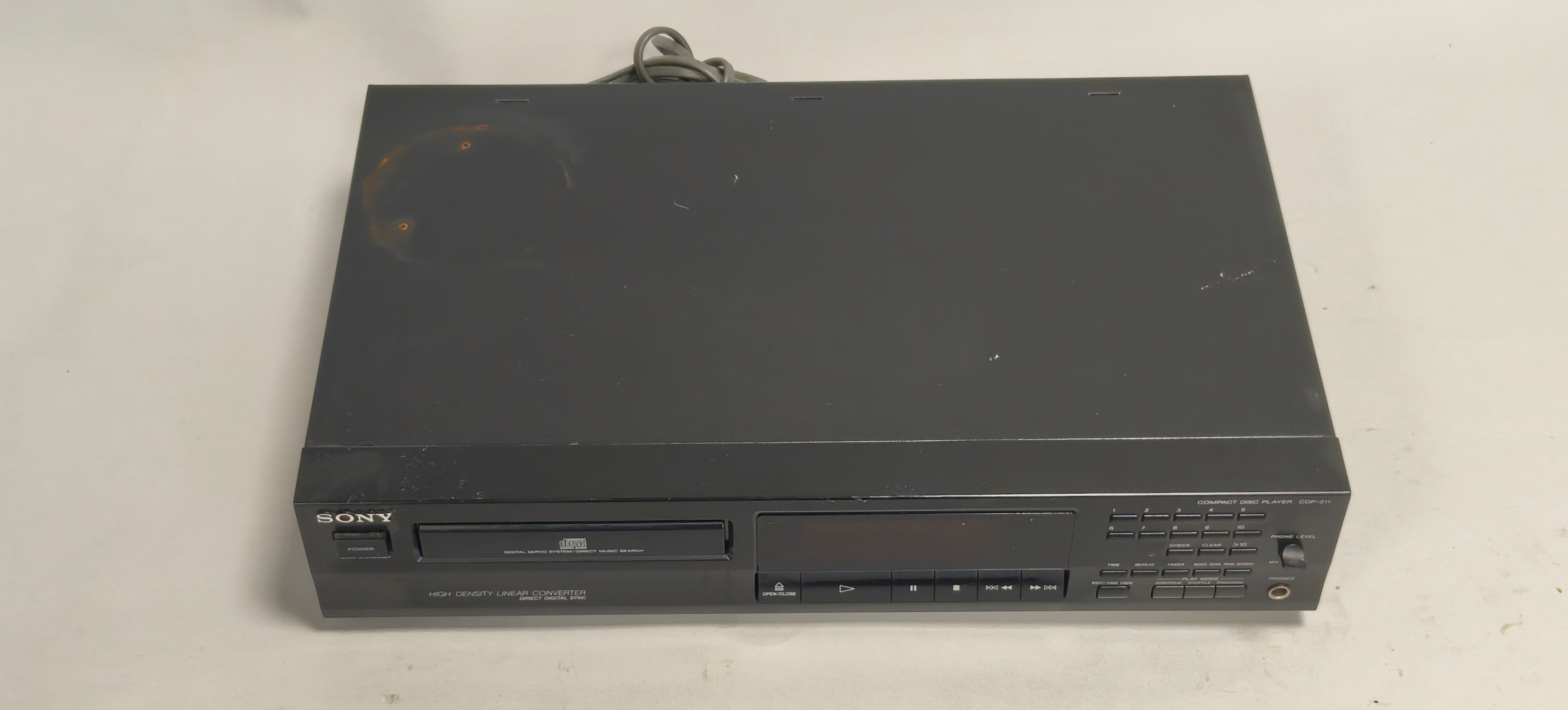 Sony CDP-211 Compact Disc Player