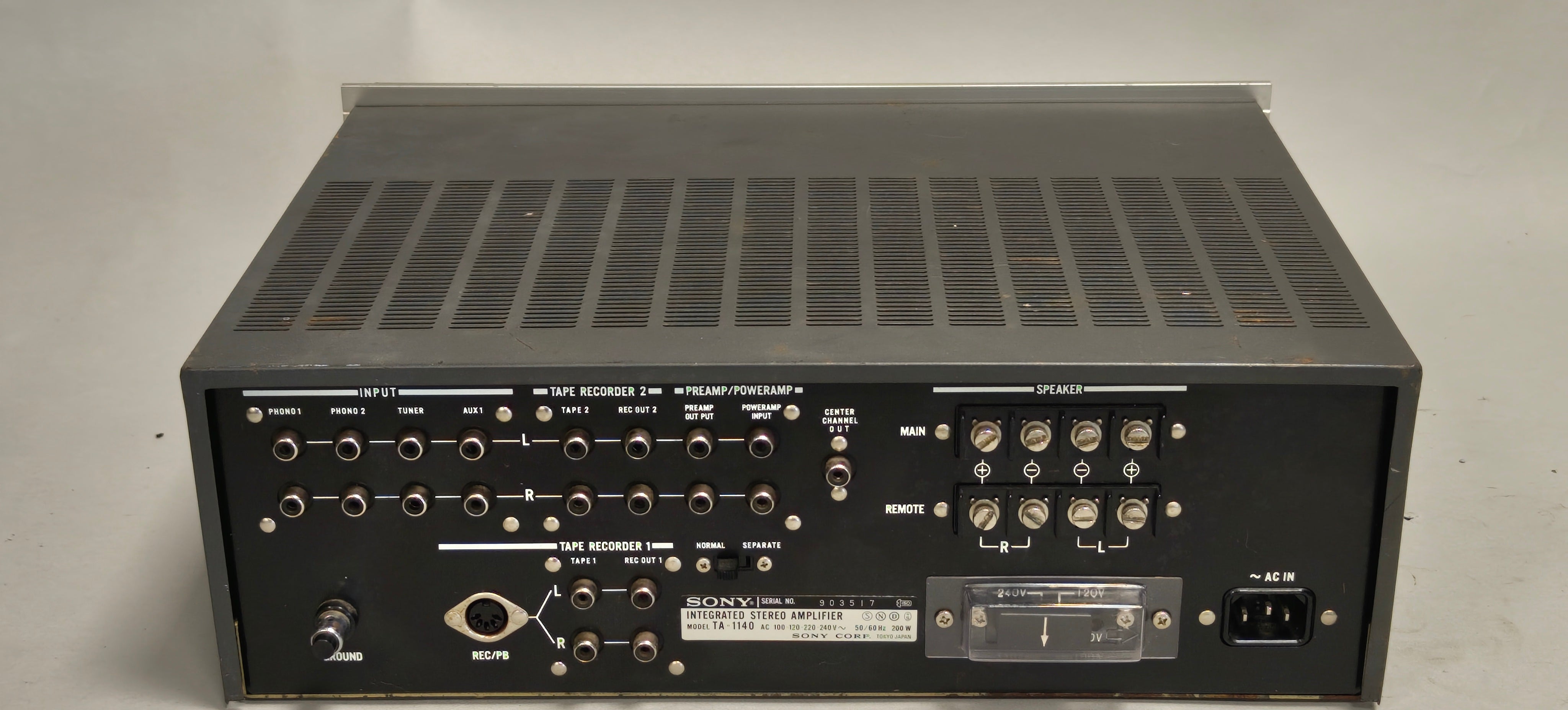 Sony TA-1140 Integrated Amplifier