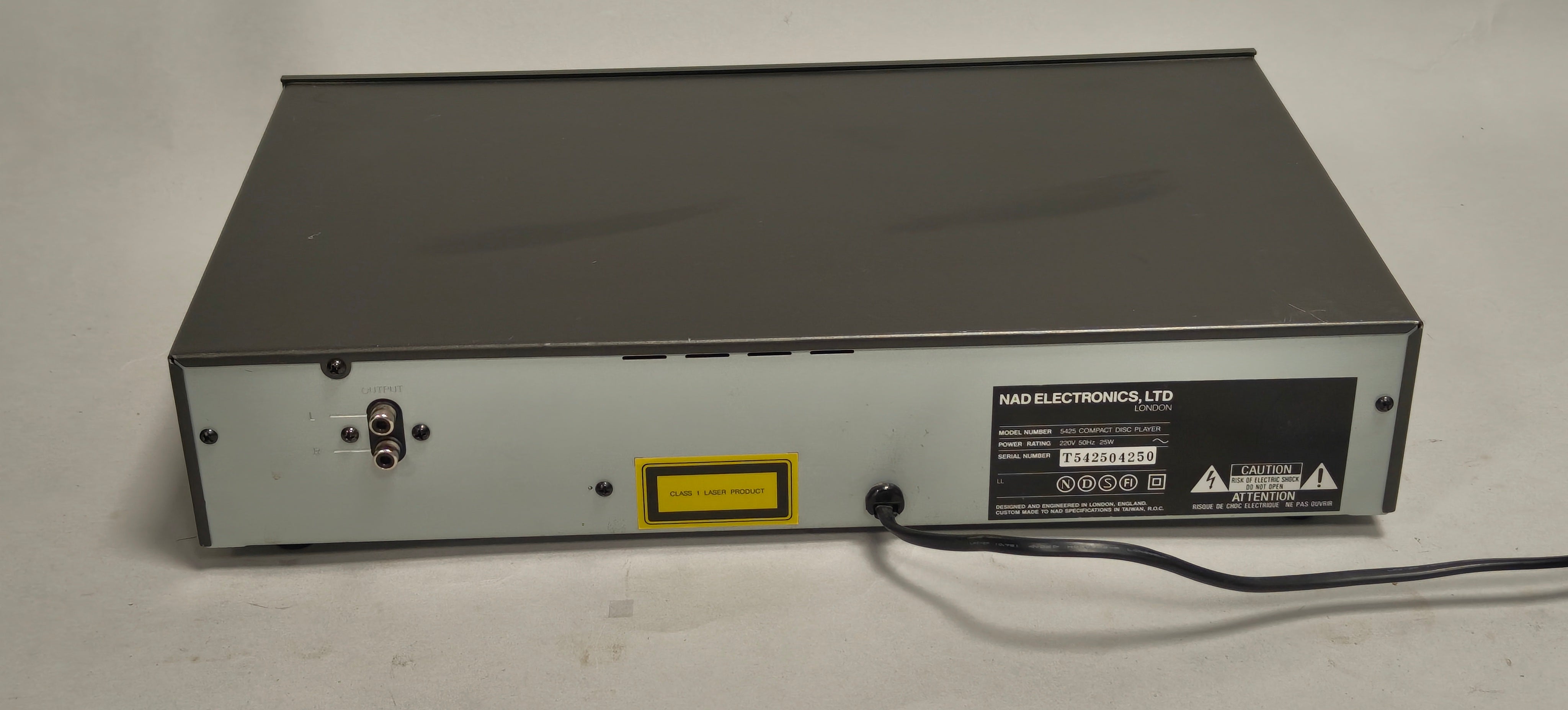 NAD 5425 Compact Disc Player