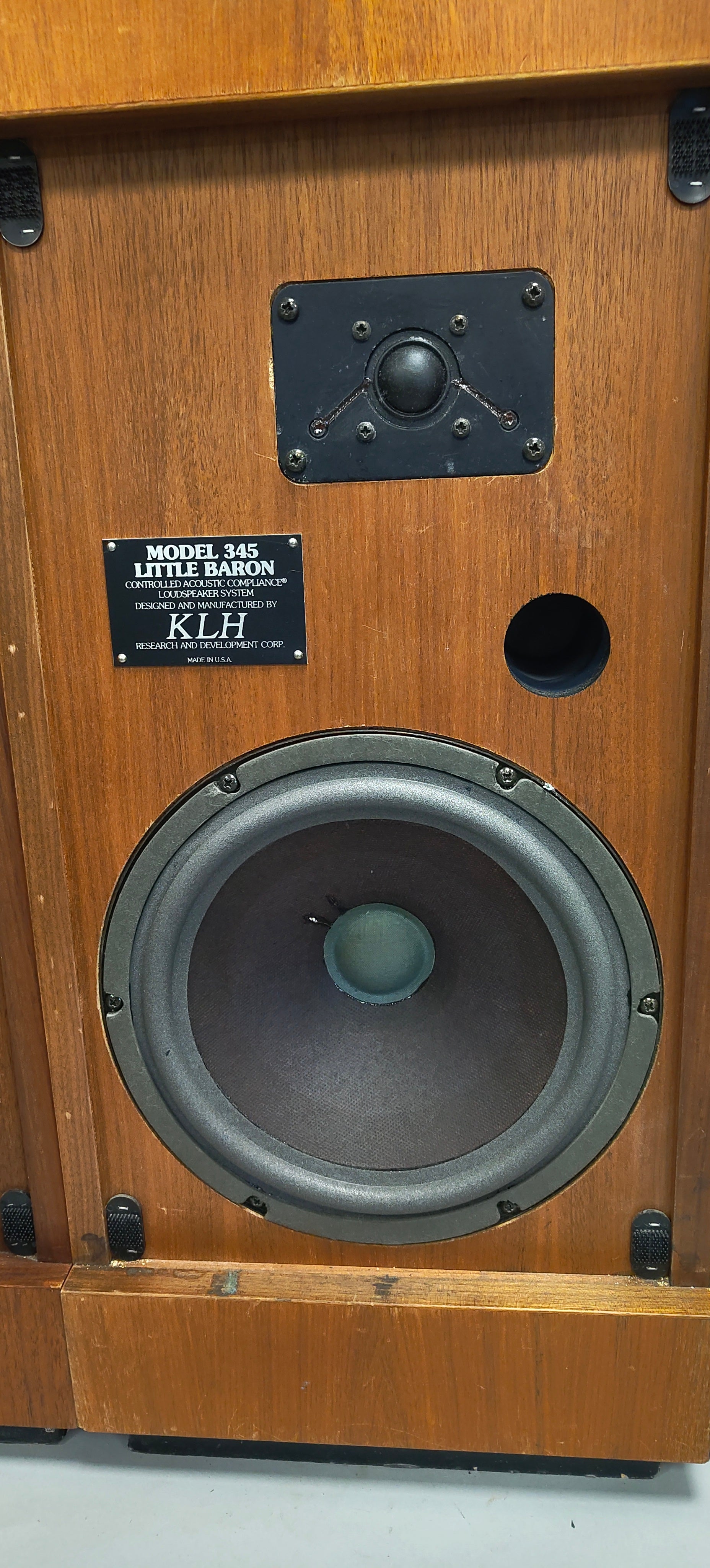 KLH Model 345 "Little Baron"