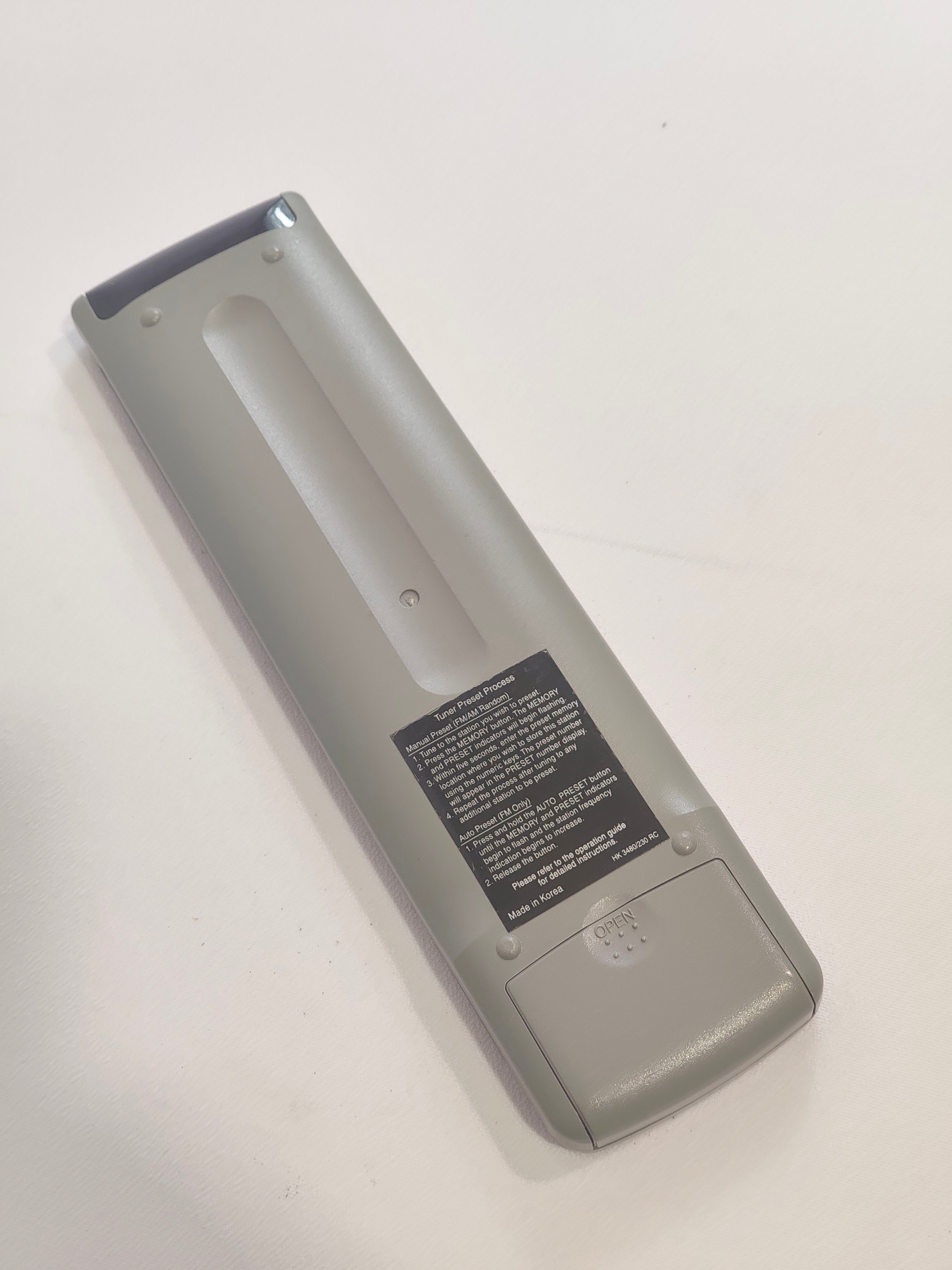 Originalus Harman/Kardon HK 3480 nuotolinio valdymo pultas